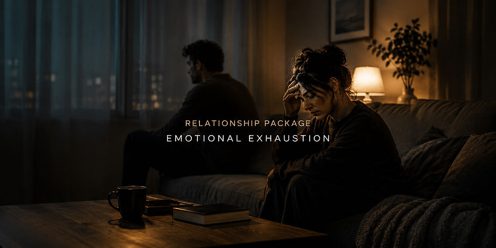 Emotional Exhaustion in Relationships: When Love Starts to Feel Heavy