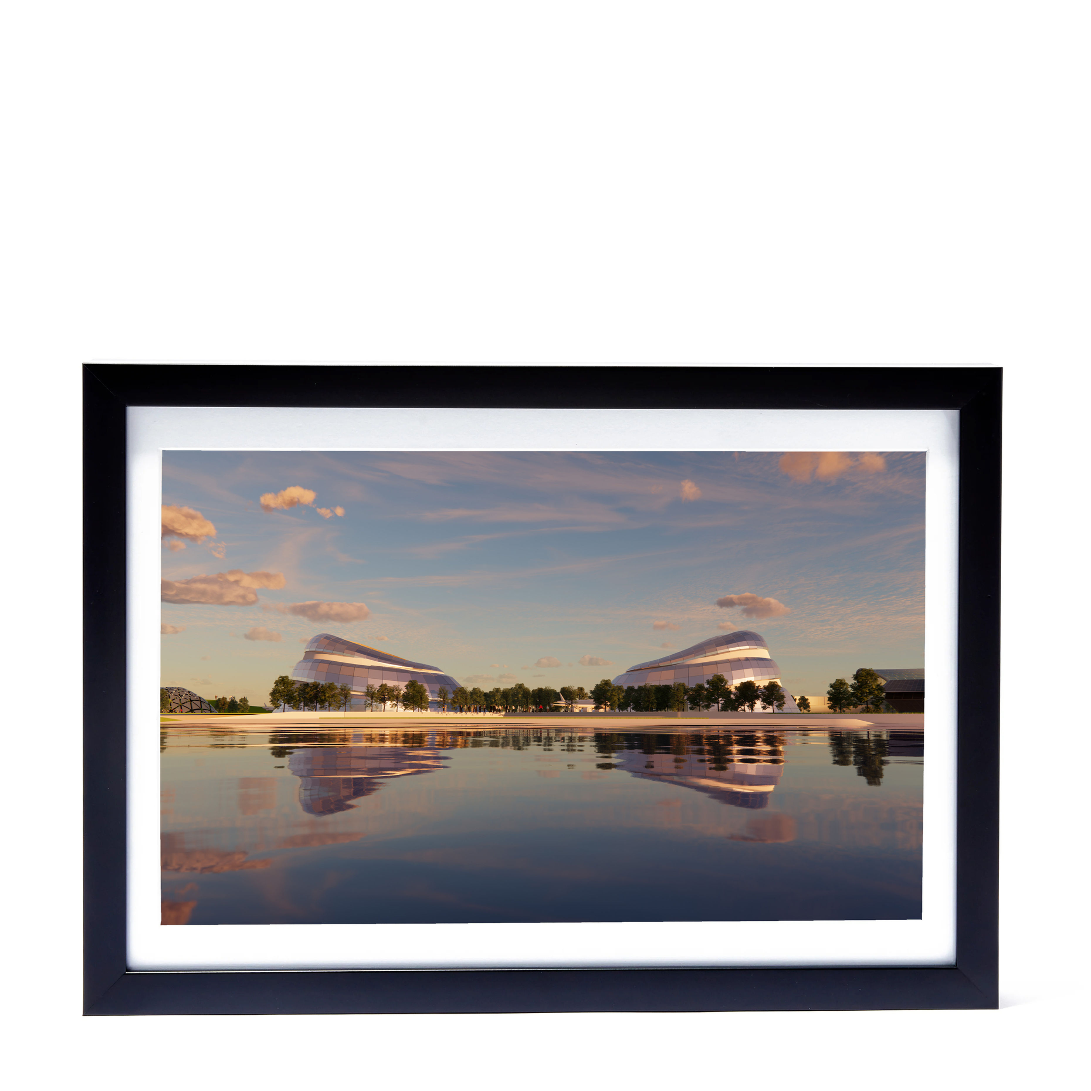 INFINITE ISLAND CENTRE ZONE A3 FRAMED