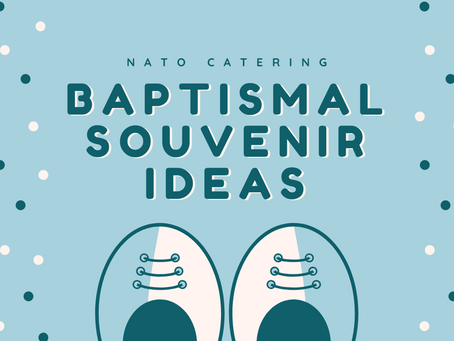 Baptismal Souvenir Ideas!