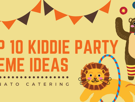 Top 10 Kiddie Party Theme Ideas