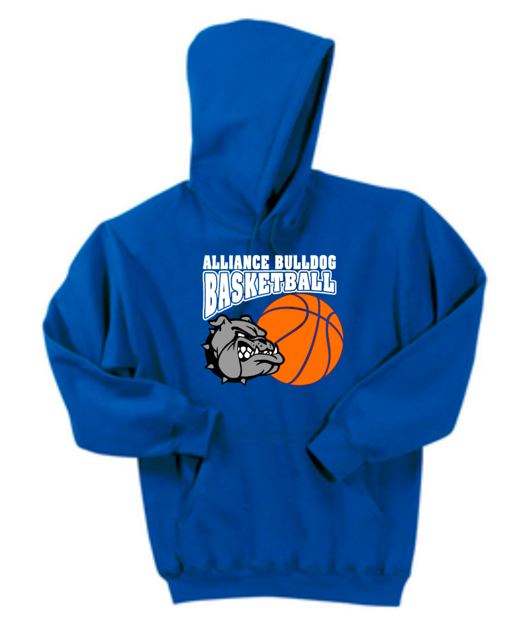 Bulldog Basketball Hoodie