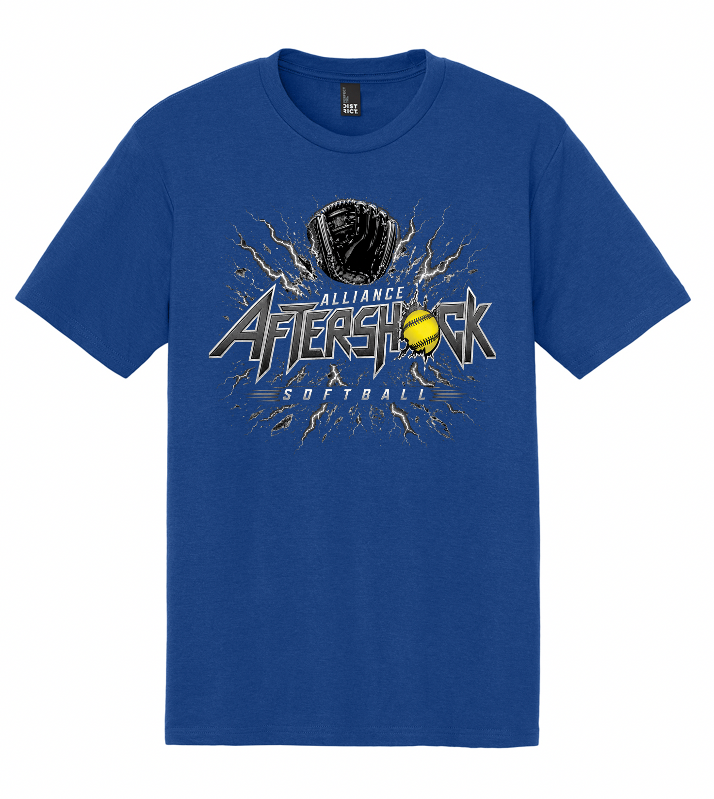 #1 SHORT SLEEVE TEE ROYAL BLUE