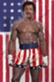 Apollo Creed / Living in america  (A3 Printed)