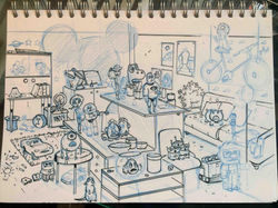 The Visit / sketch