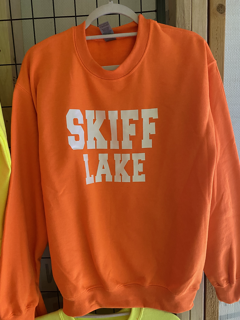 Miniature : Sweat-shirts fluo à col ras du cou