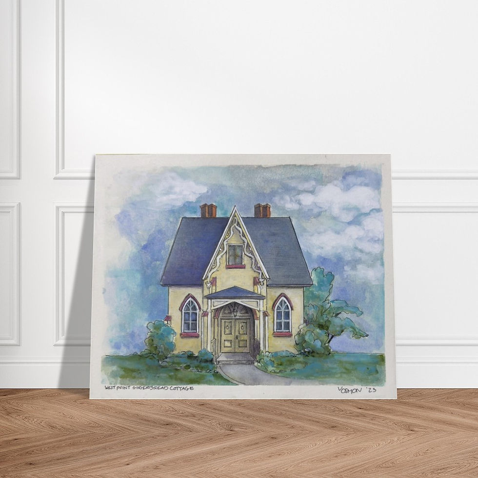 Thumbnail: West Point Gingerbread Greeting Cards