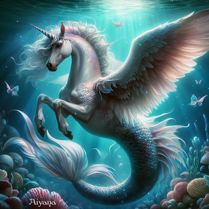 Vallorius Star - The SeaHorse Pegasus Unicorn MurMaid who Guards Thresholds