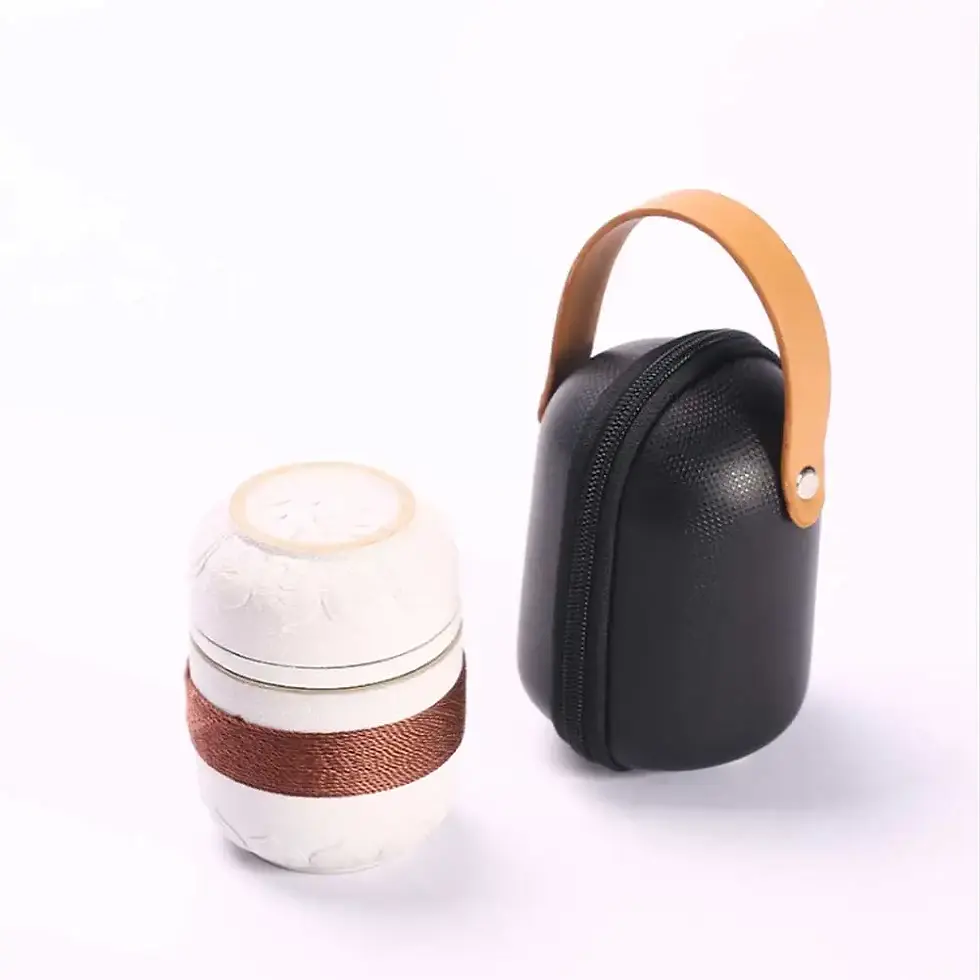 Thumbnail: Customize Chinese Kung Fu Tea Set Ceramic Portable Teapot Teacup