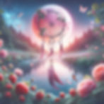 Full Rose-Pink-Strawberry Moon