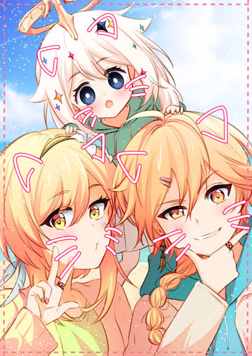 paimon and twins_polaroid.jpg