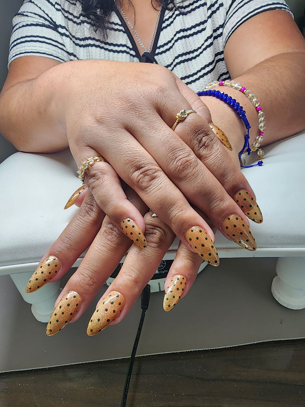 Gelx ojo de gato polka dots