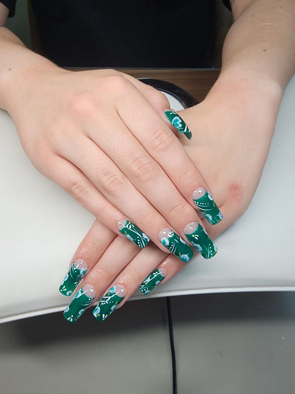 Gel x con diseño