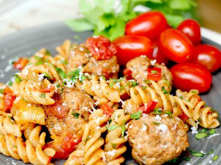 Turkey meatballs by The Greedy Fox