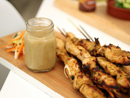 Goan Chicken Satay by The Greedy Fox