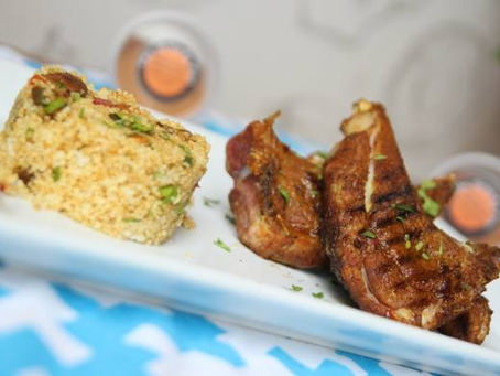 Moroccan Lamb Chops by The Greedy Fox