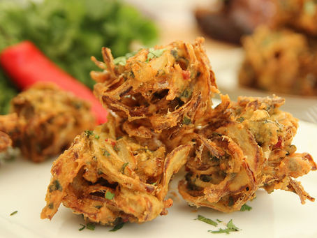 Onion Bhaji by The Greedy Fox