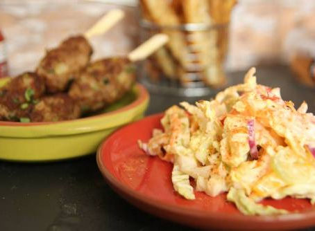 Low Fat House BBQ Coleslaw by The Greedy