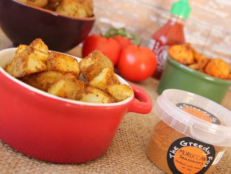 Moroccan Potatoes by The Greedy Fox