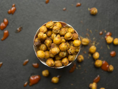 Roasted Chickpeas by The Greedy Fox