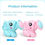 Thumbnail: Kids Elephant Watering Pot Bath Toy Cartoon Plastic Kettle Bath Shower Tool Baby
