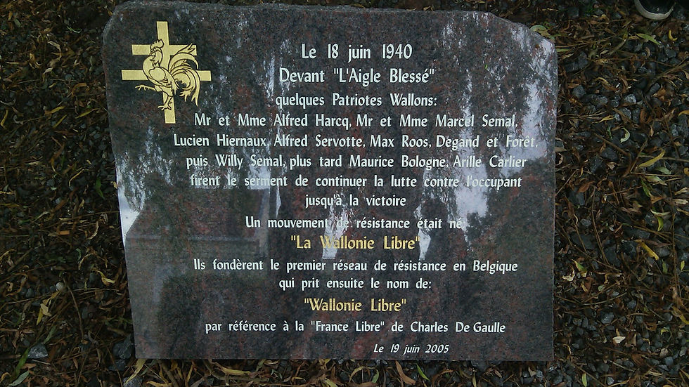        TOUTES ET TOUS AU SOUVENIR WALLON !