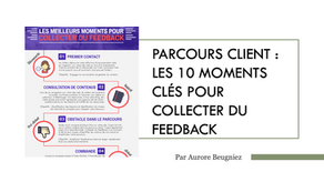 Parcours client : quels sont les moments clés pour collecter du feedback ?