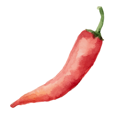 Pimienta de chile rojo