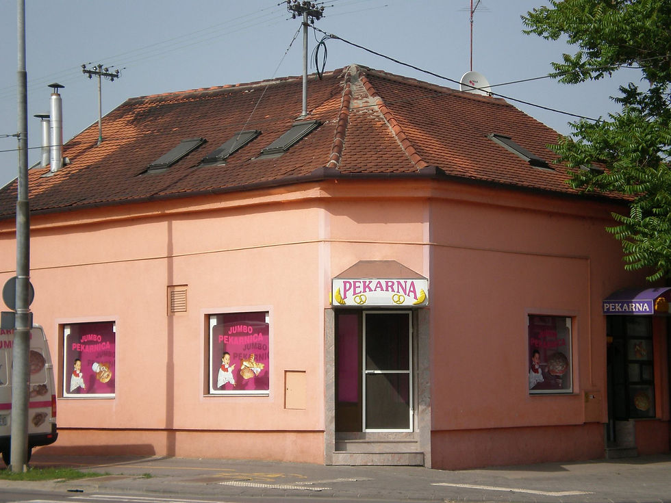 Kuća, pekara, skladište