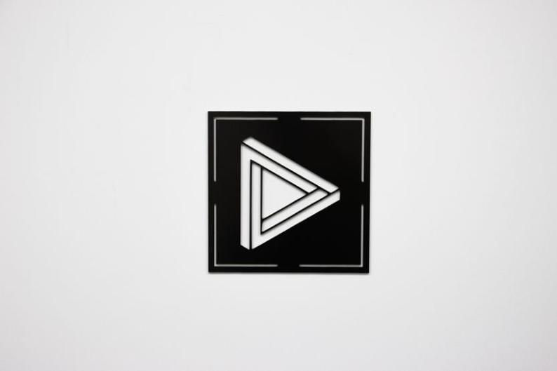 Thumbnail: Lines - Metal Wall Art
