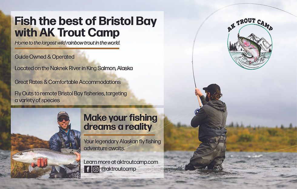 New STF Supporter: AK Trout Camp! 