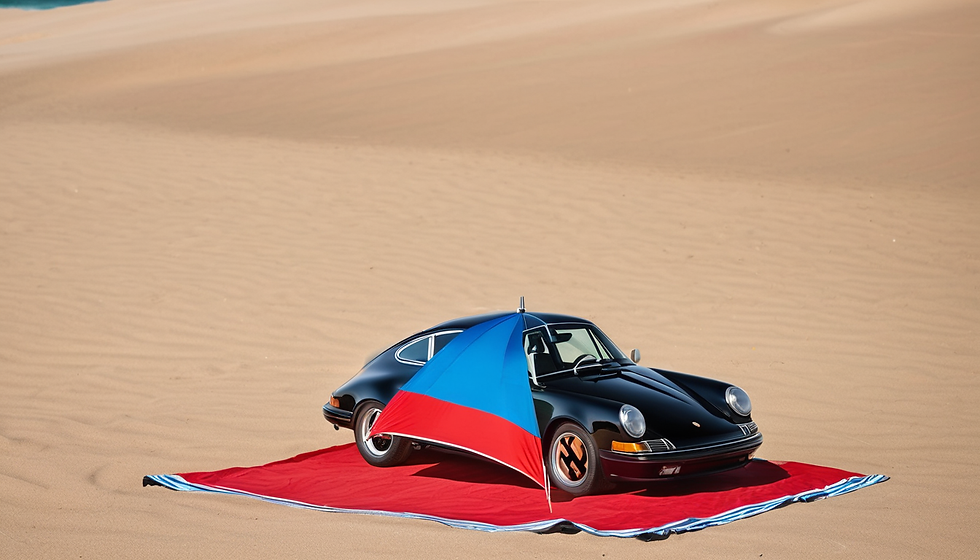 Porsche Enthusiast Beach Picnic