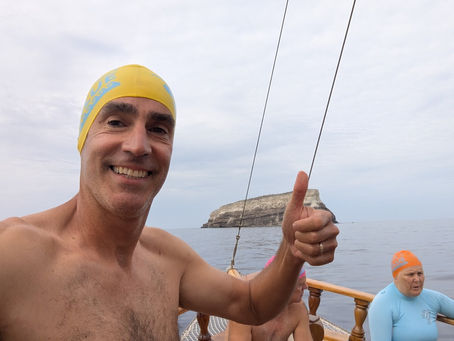 ocean swim in Greece