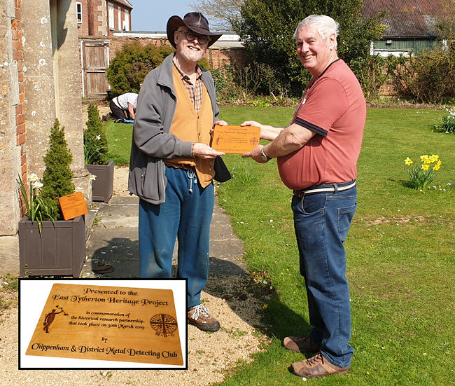 Fig 15 - Andy Presents Nigel with a Comm
