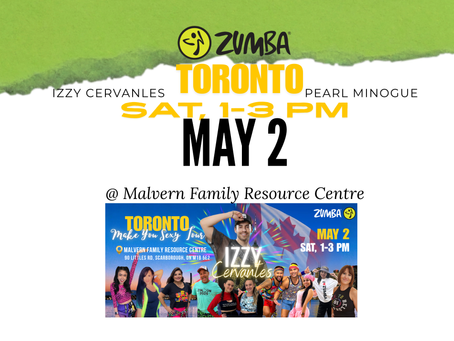 Zumba® Master Class with ZJ® Izzy Cervantes