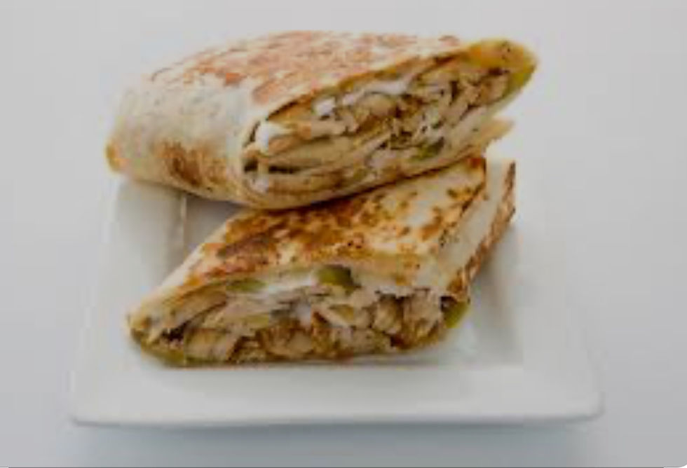 10 Chicken Shawarma Sandwiches Tray image