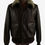Thumbnail: Bespoke Spanish Brown Leather Jacket with Detachable Fur