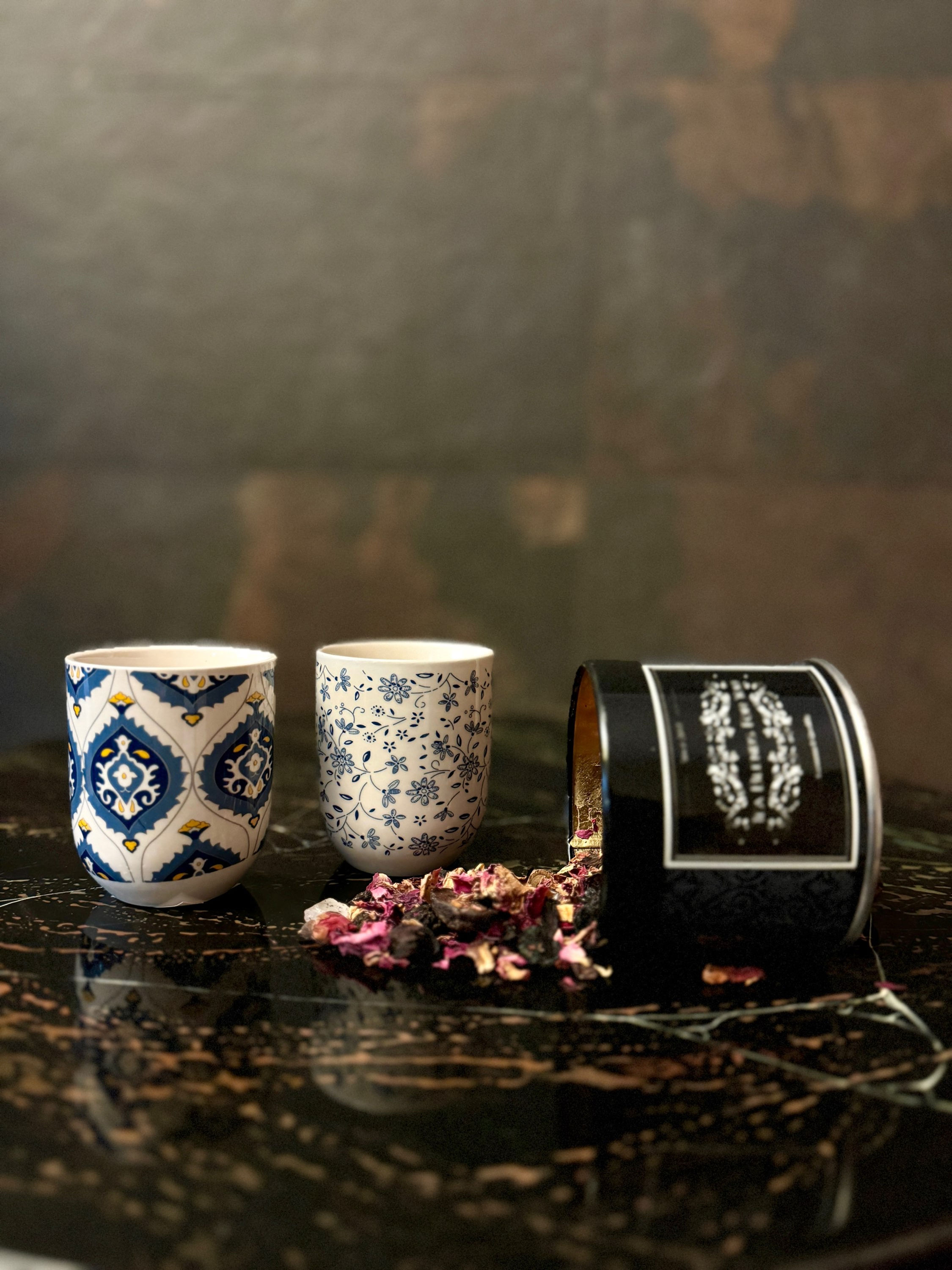 Jarros estampados sin asa