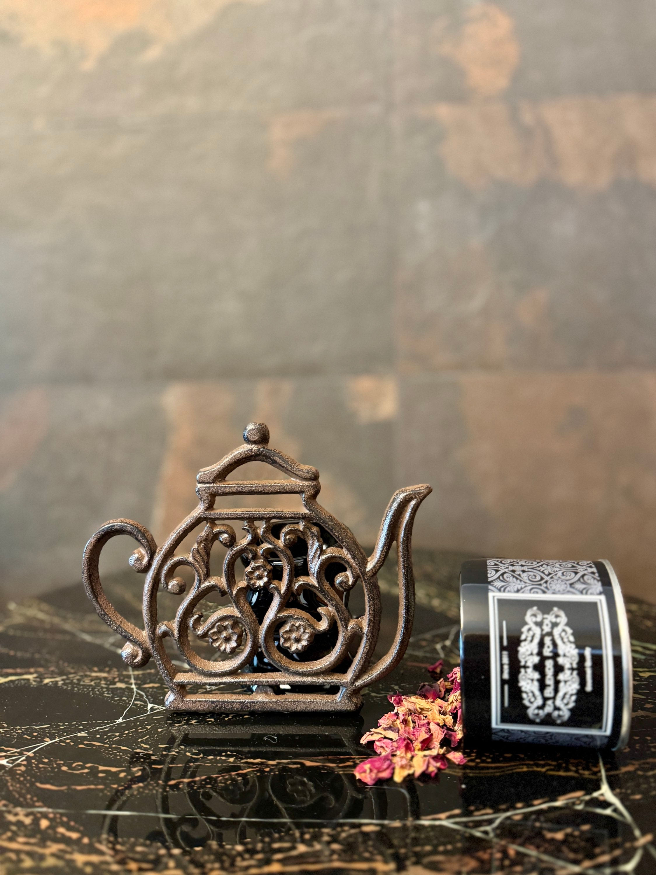 Posa tetera hierro forma tetera