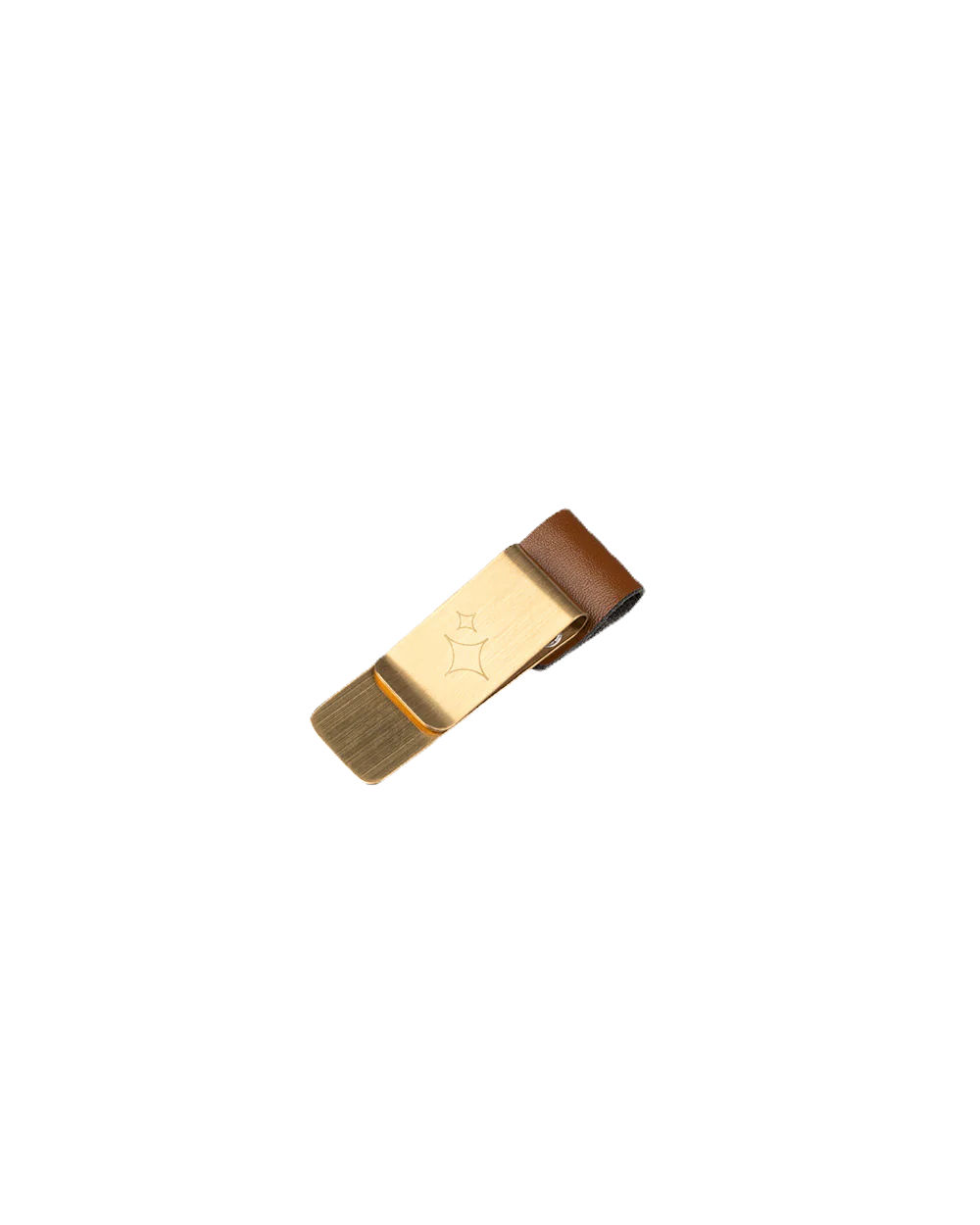 Portabolis Marrón + Clip Metálico