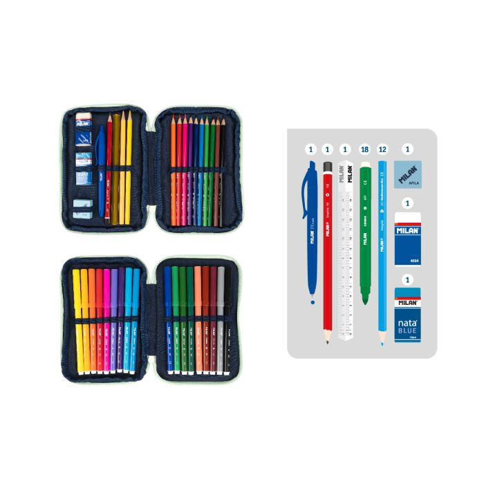 Thumbnail: Plumier 2 pisos Verde 1918