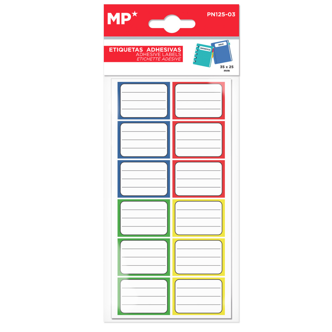 Mini Rotulos Coloridos
