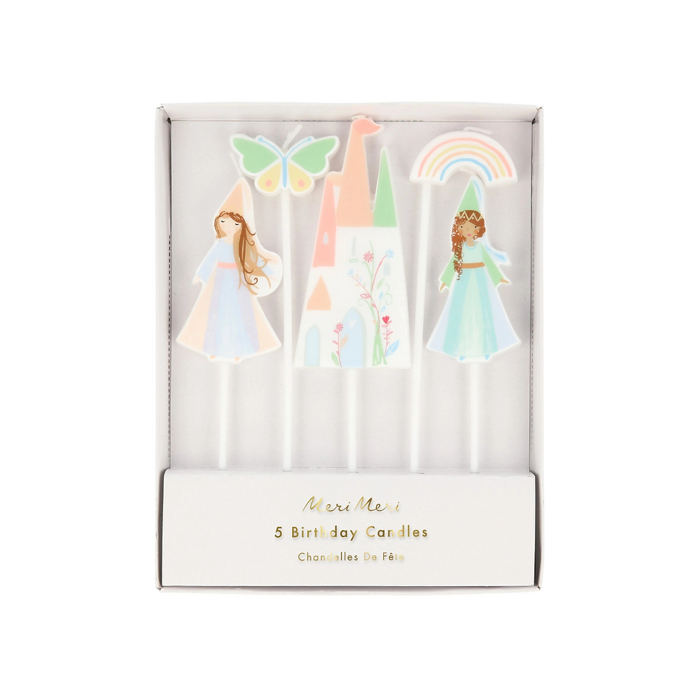 5 Velas Princesas