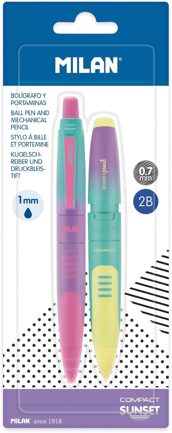 Set de bolígrafo + portaminas Sunset