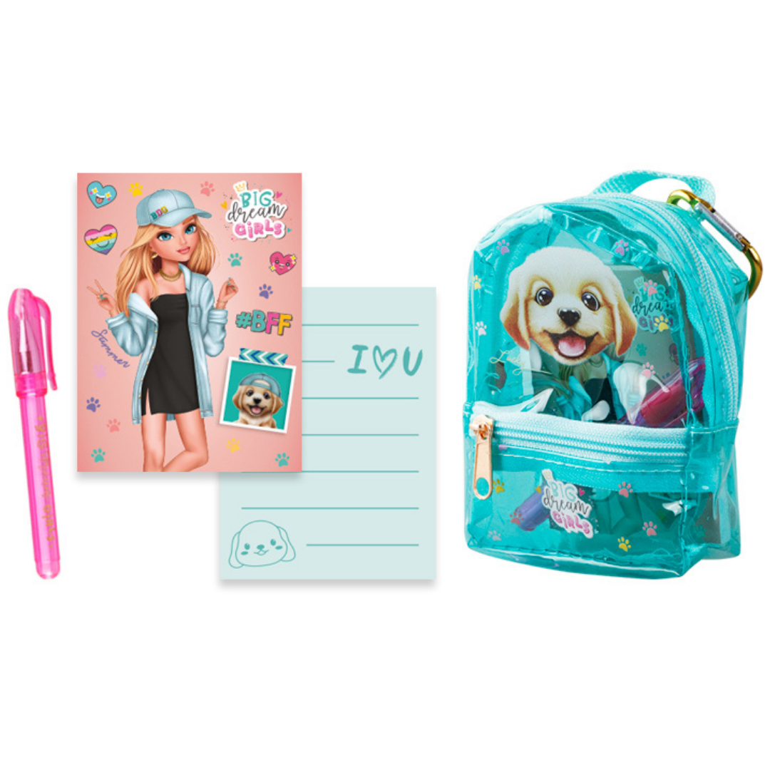 Mochila Mini + Kit Papeleria Big Dream Girls