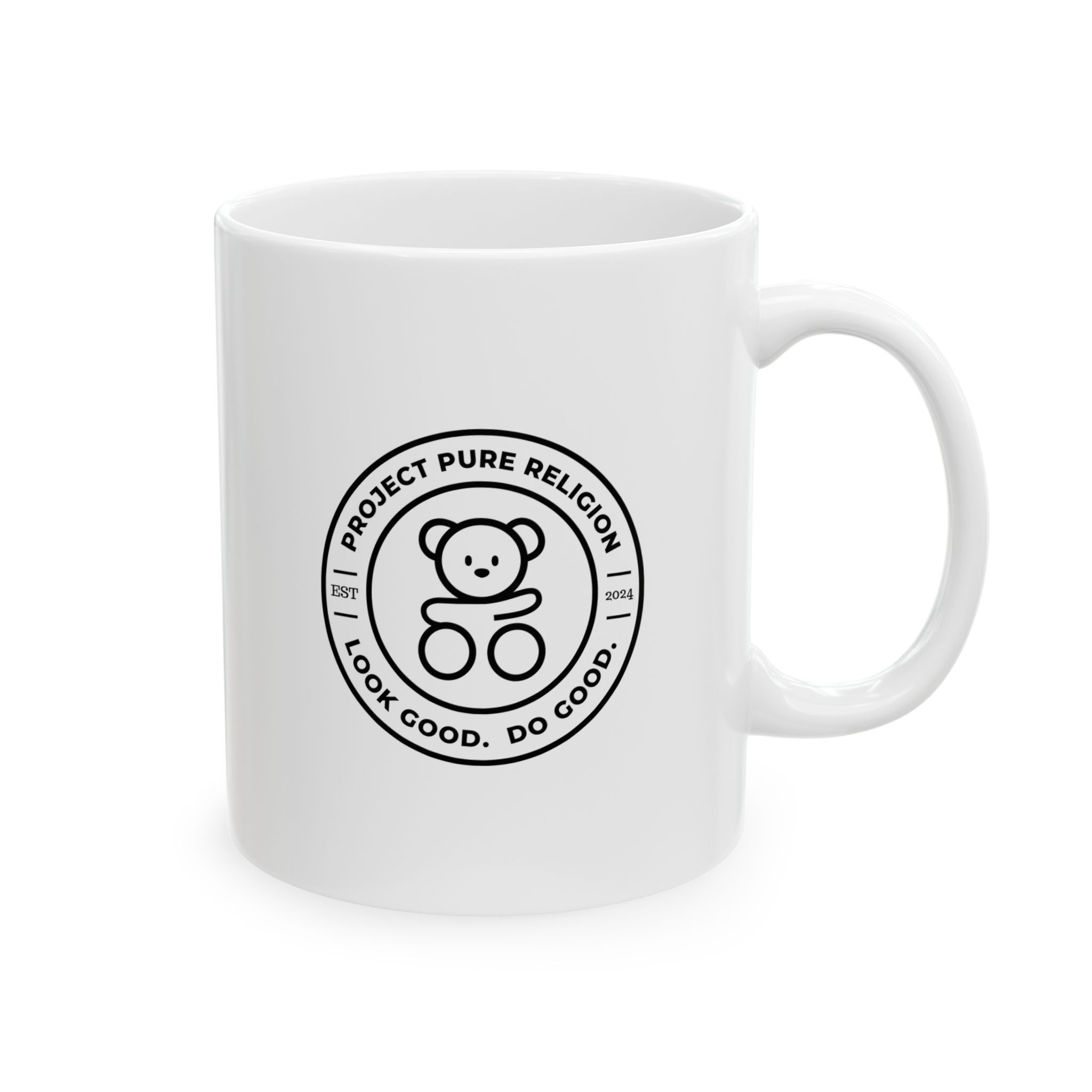 Ceramic Mug - 11oz & 15oz, Pure Religion