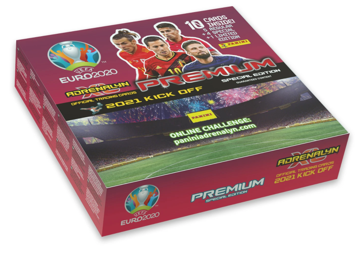 10 Premium Packs Panini Uefa Euro 2021 Kickoff Adrenalyn Xl Solve Collectibles