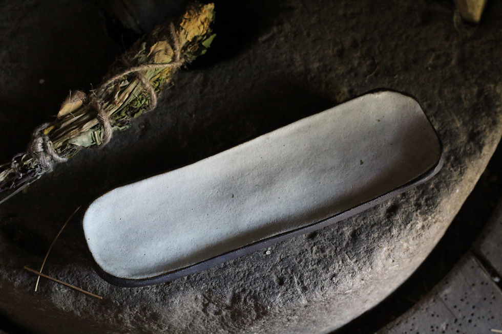 Miniatura: podstawka pod kadzidło