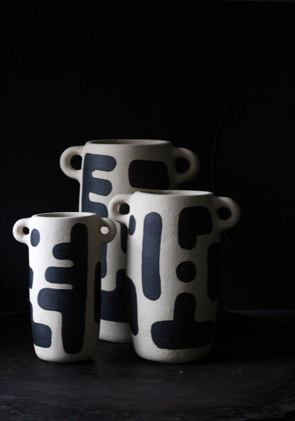 Miniatura: duży wazon kamionkowy