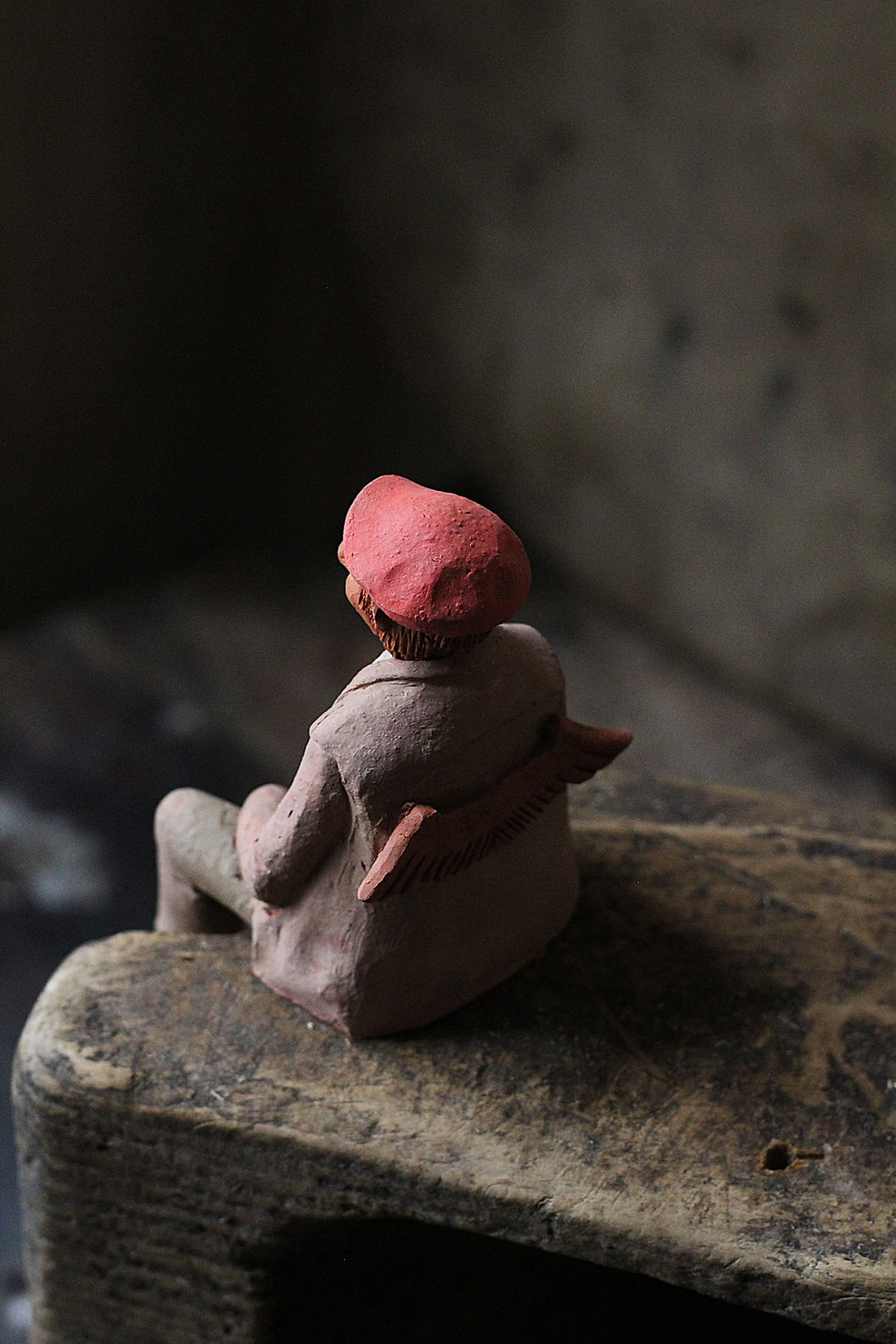Miniatura: Dziadek z książką