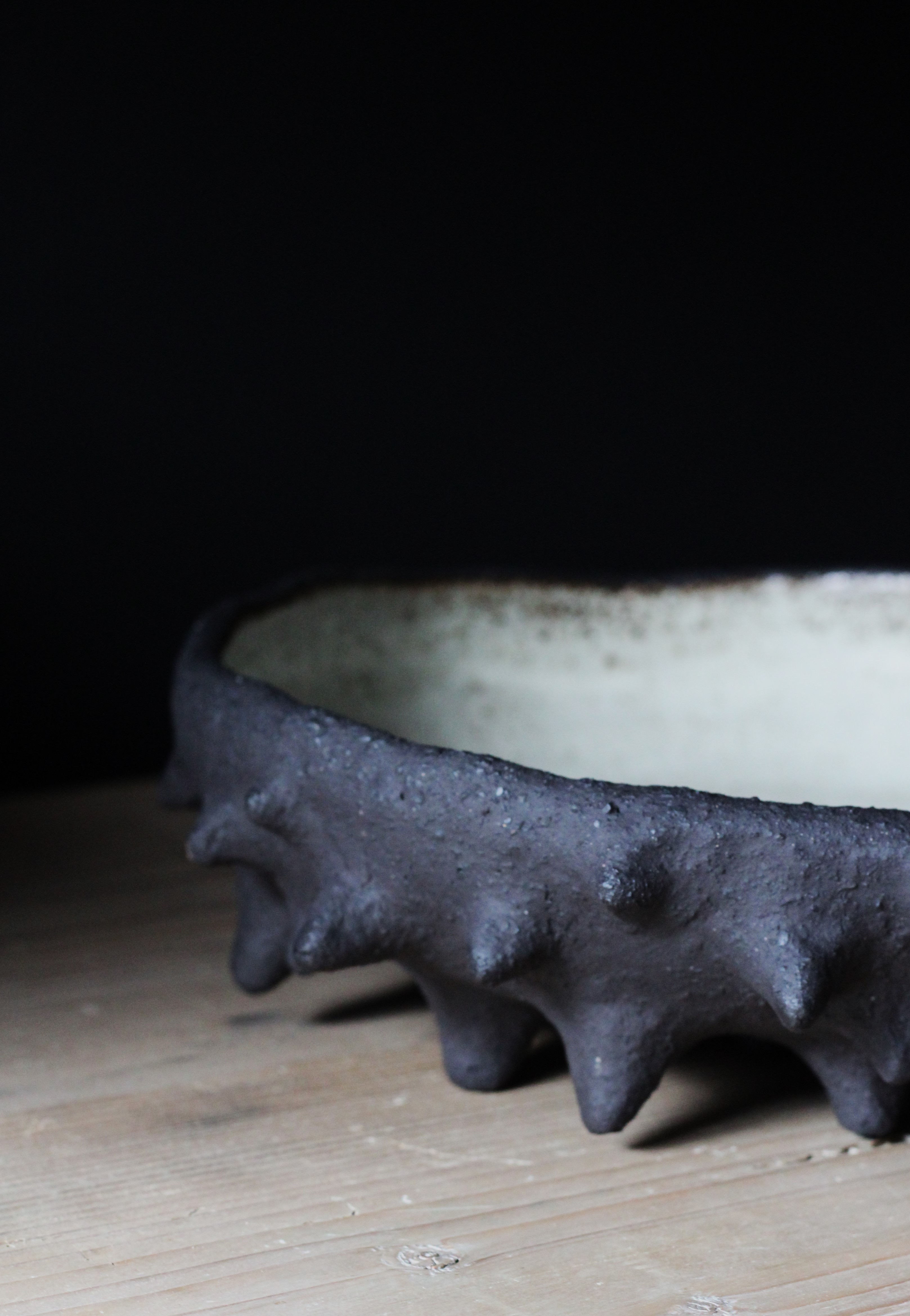 duża misa kasztanowa